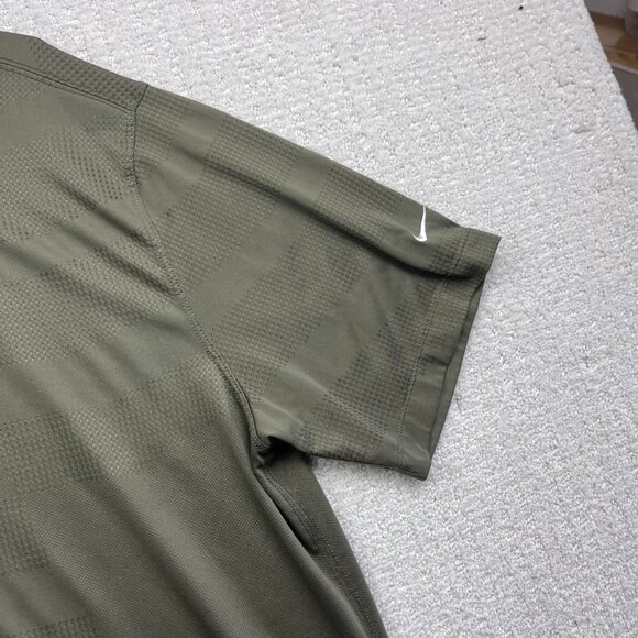 Nike Golf Tour Performance Core Body Mapping Polo Shirt Mens Sz XL Green 508321 - Picture 4 of 15